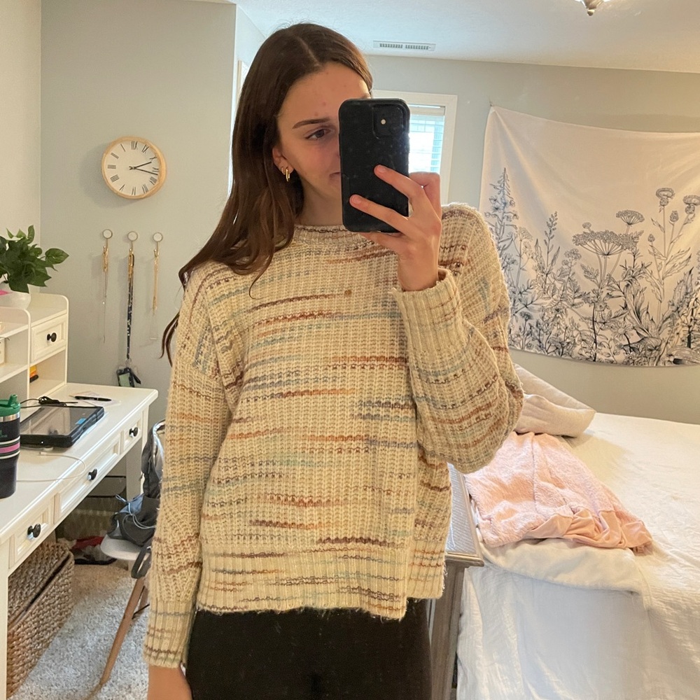 AE Striped Colorful Sweater